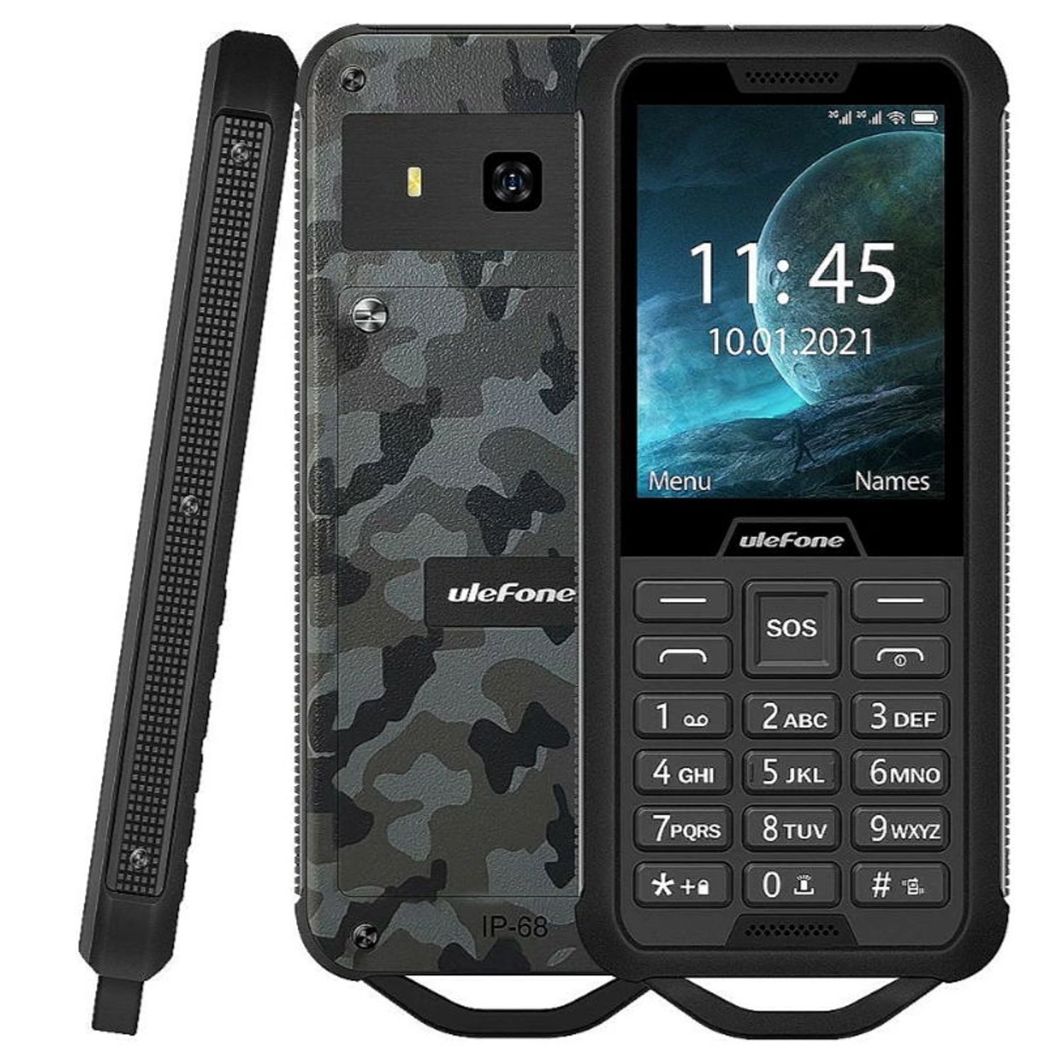 Telefon mobil Ulefone Armor Mini 2, 32MB, 2G, Dual SIM (Camuflaj) fotografia produsului View 8 L