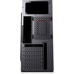 Carcasa Inaza Slider, Middle Tower, Plexiglass (Negru) fotografia produsului View 7 S
