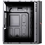 Carcasa Inaza Slider, Middle Tower, Plexiglass (Negru) fotografia produsului View 5 S