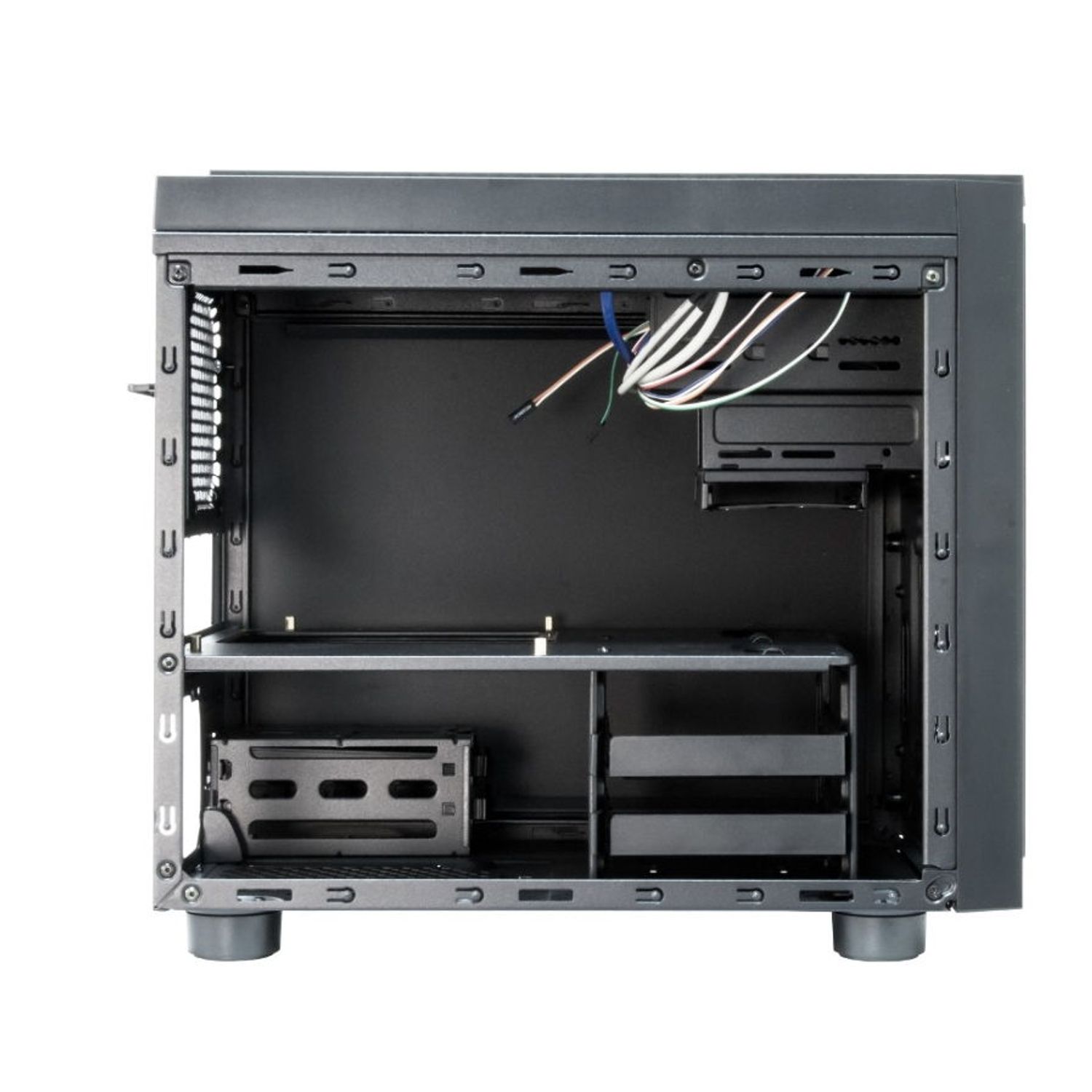 Carcasa Chieftec CUBE CI-01B-OP, Cube Tower (Negru) fotografia produsului View 3 L