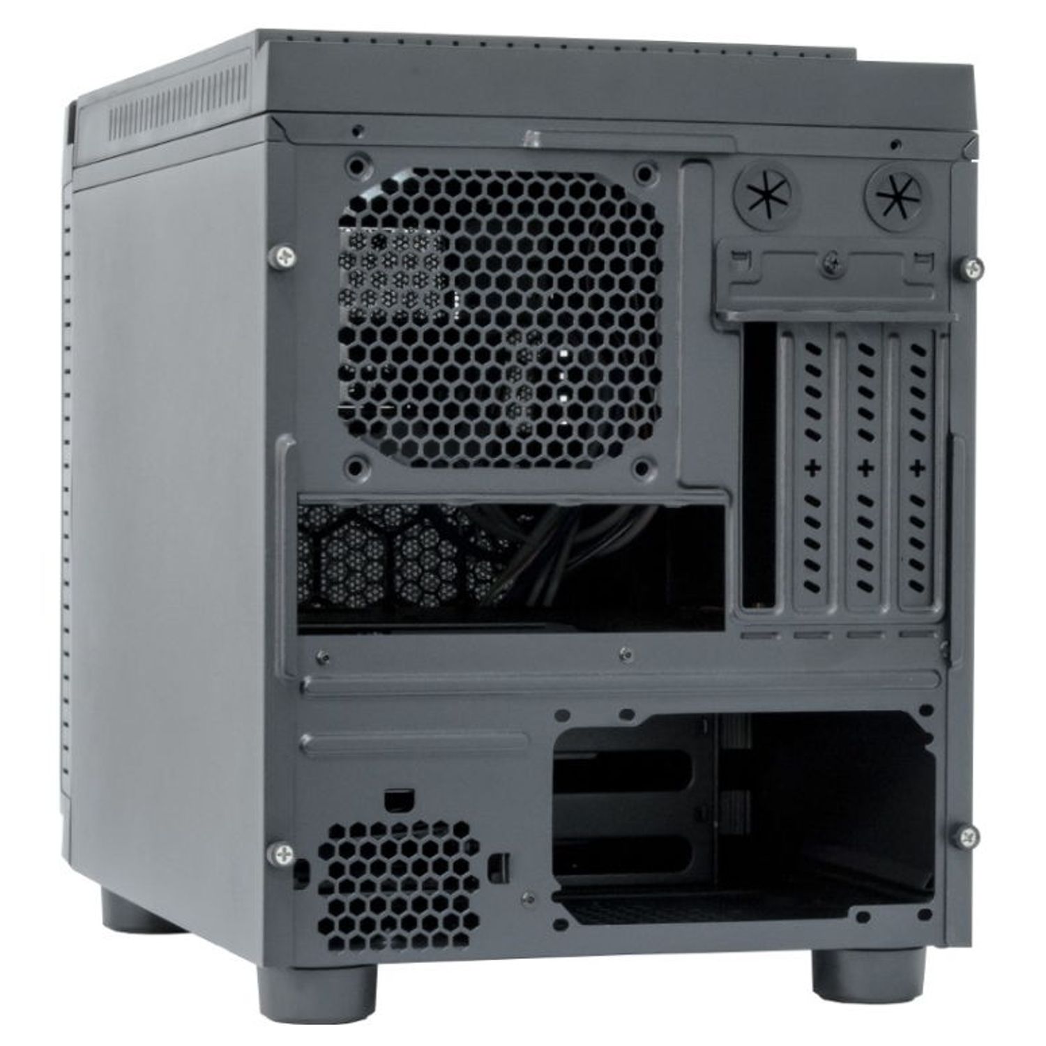 Carcasa Chieftec CUBE CI-01B-OP, Cube Tower (Negru) fotografia produsului View 2 L
