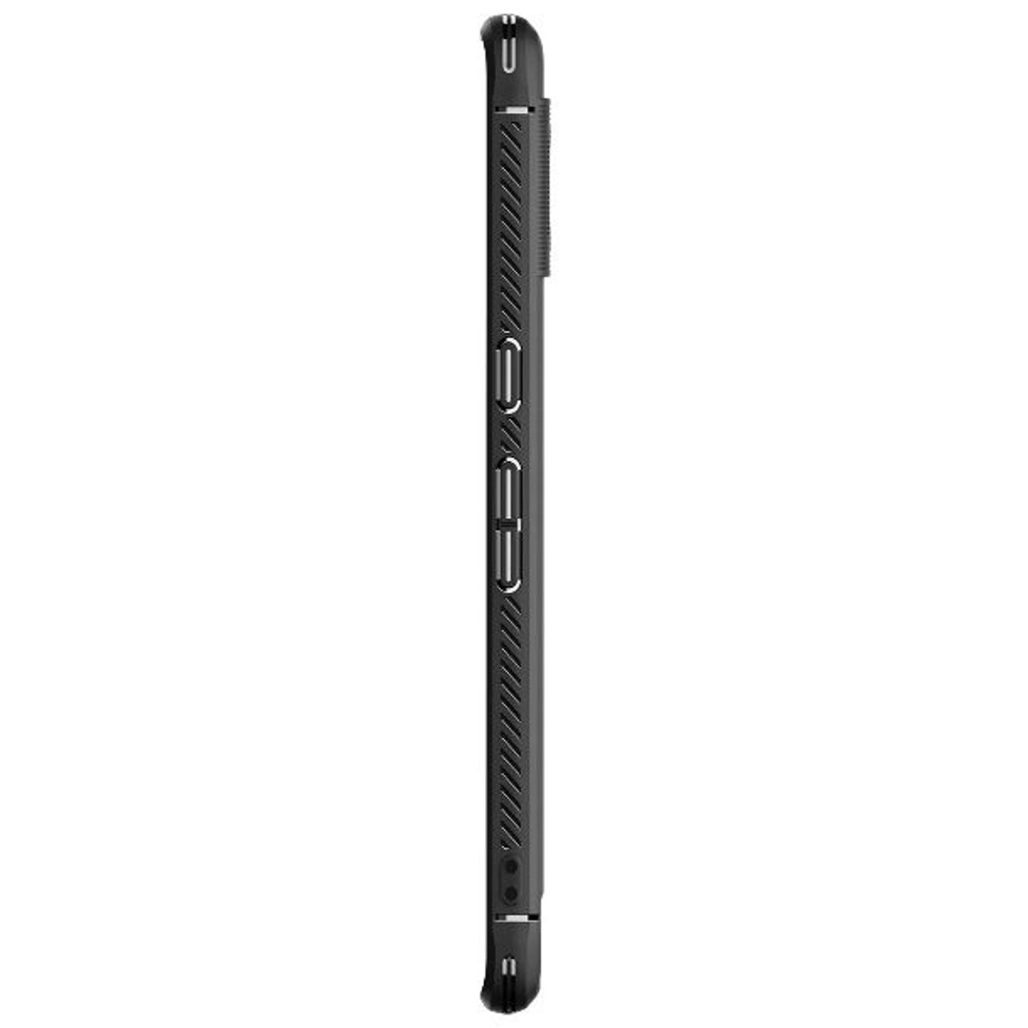 Husa Protectie Spate Spigen Rugged Armor ACS04725 pentru Google Pixel 7 Pro (Negru Mat) fotografia produsului View 9 L