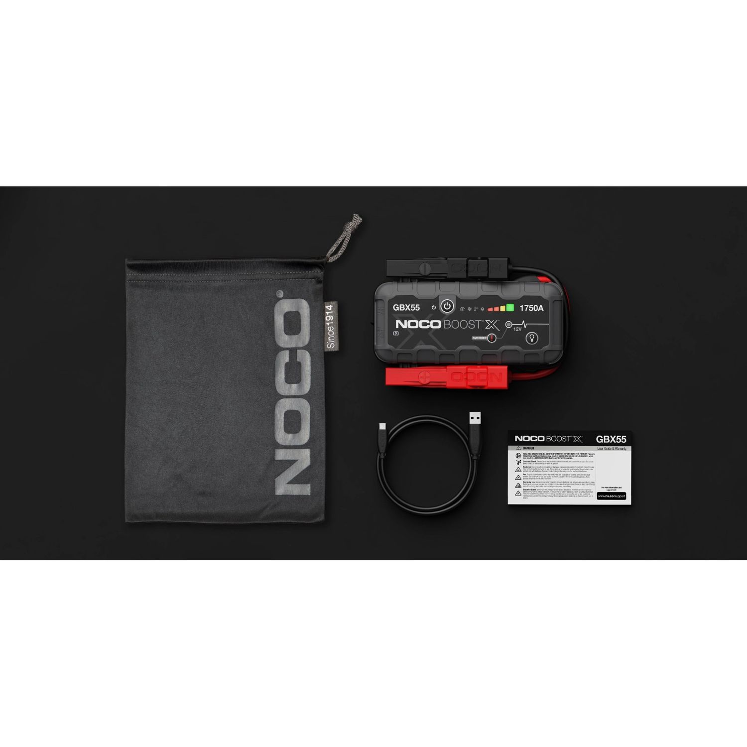 Robot de pornire Jump Starter auto 12V Noco BOOST GBX55 Lithium 1750A fotografia produsului View 2 L