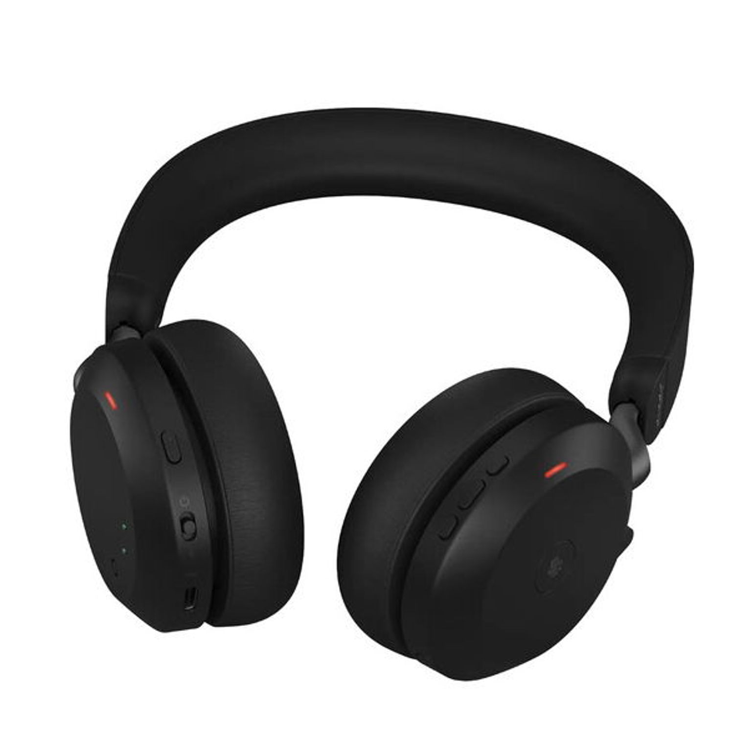 Casti cu microfon Jabra Evolve2 UC Stereo, Noise-Cancelling (Negru) fotografia produsului View 3 L