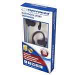 Casti Alergare Esperanza EH188G, Bluetooth, Microfon (Negru/Albastru) fotografia produsului View 2 S