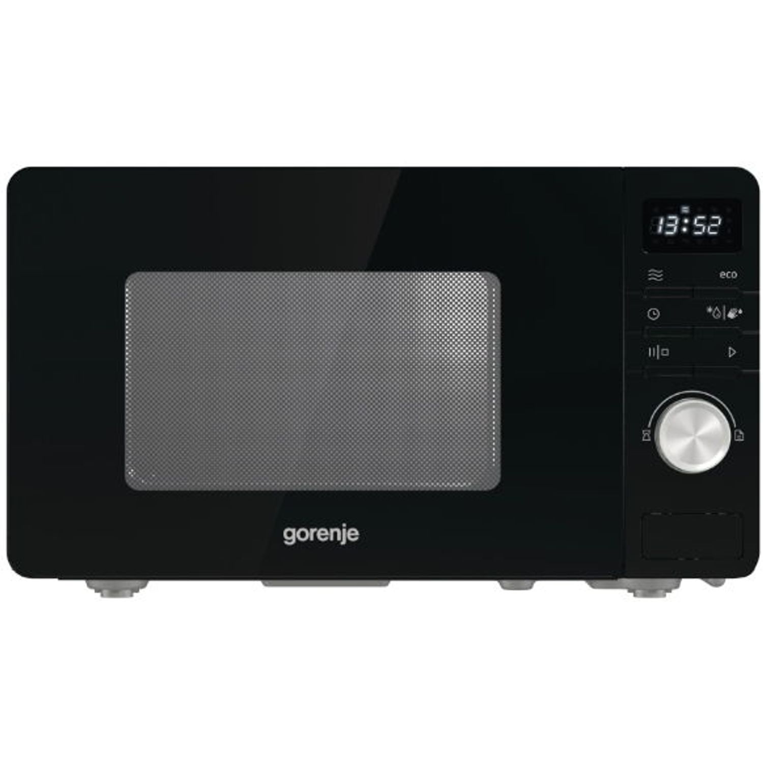 Cuptor cu microunde Gorenje MO20A3B, 20L, 5 nivele, 800W (Negru) fotografia produsului
