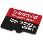 Card de memorie Transcend microSDHC, 16GB, Clasa 10, UHS-I fotografia produsului View 2 S
