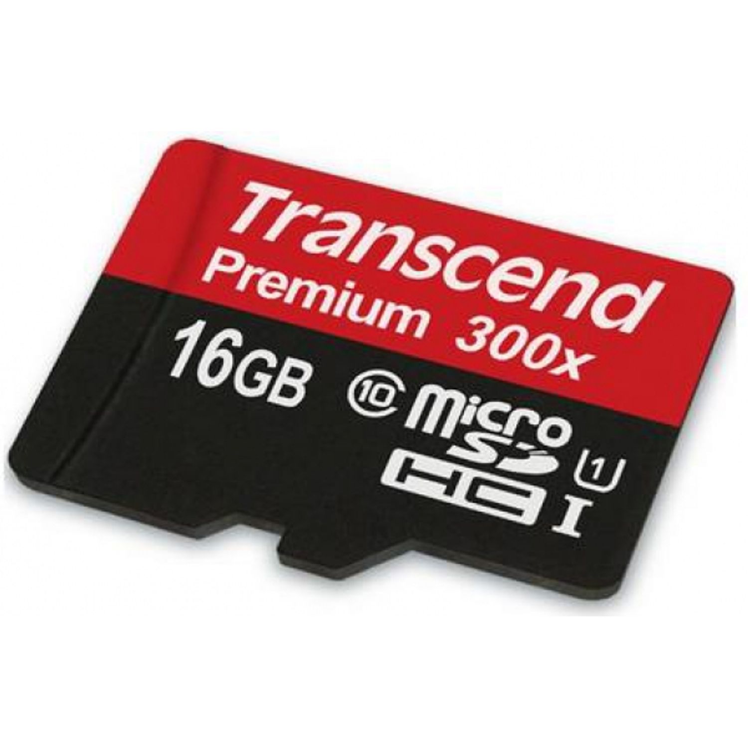 Card de memorie Transcend microSDHC, 16GB, Clasa 10, UHS-I fotografia produsului View 2 L