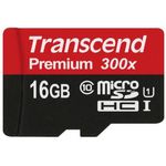 Card de memorie Transcend microSDHC, 16GB, Clasa 10, UHS-I fotografia produsului