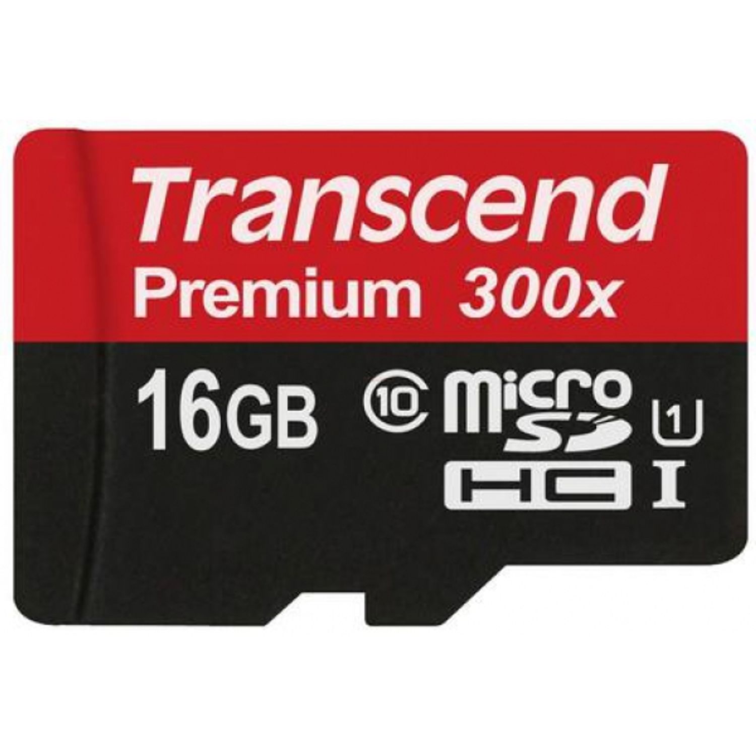 Card de memorie Transcend microSDHC, 16GB, Clasa 10, UHS-I fotografia produsului