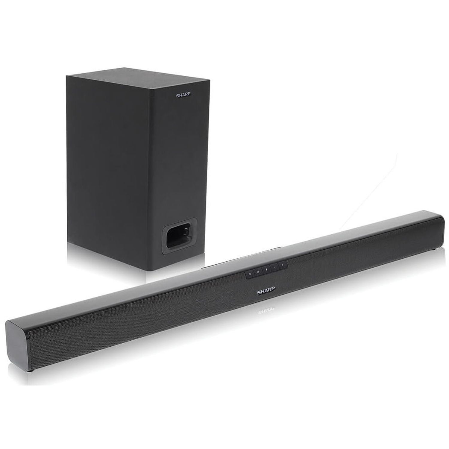 Soundbar Sharp HT-SBW110, 2.1, 180 W, Bluetooth, HDMI (Negru) fotografia produsului View 2 L