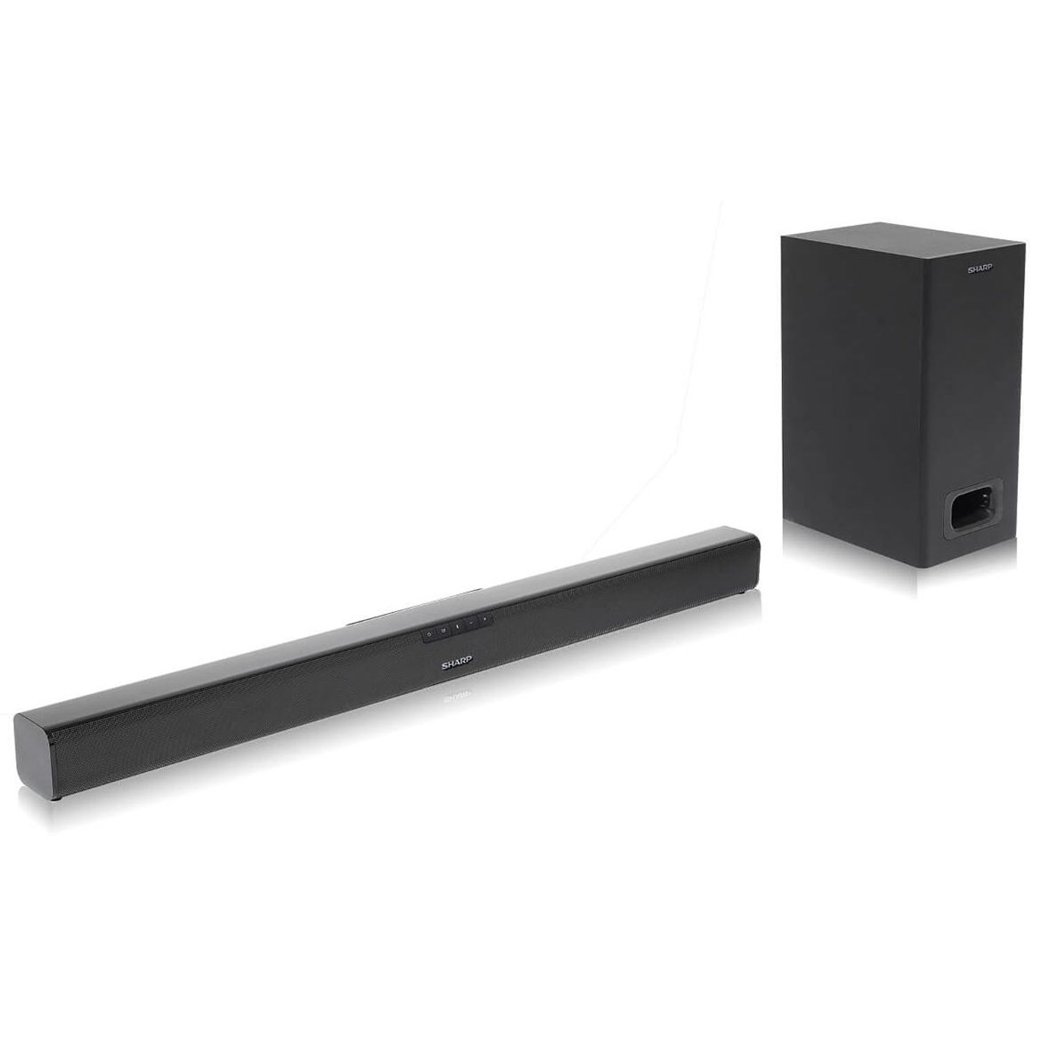 Soundbar Sharp HT-SBW110, 2.1, 180 W, Bluetooth, HDMI (Negru) fotografia produsului