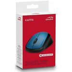 Mouse Optic Wireless Speedlink Kappa, 1600 DPI (Negru/Albastru) fotografia produsului View 3 S