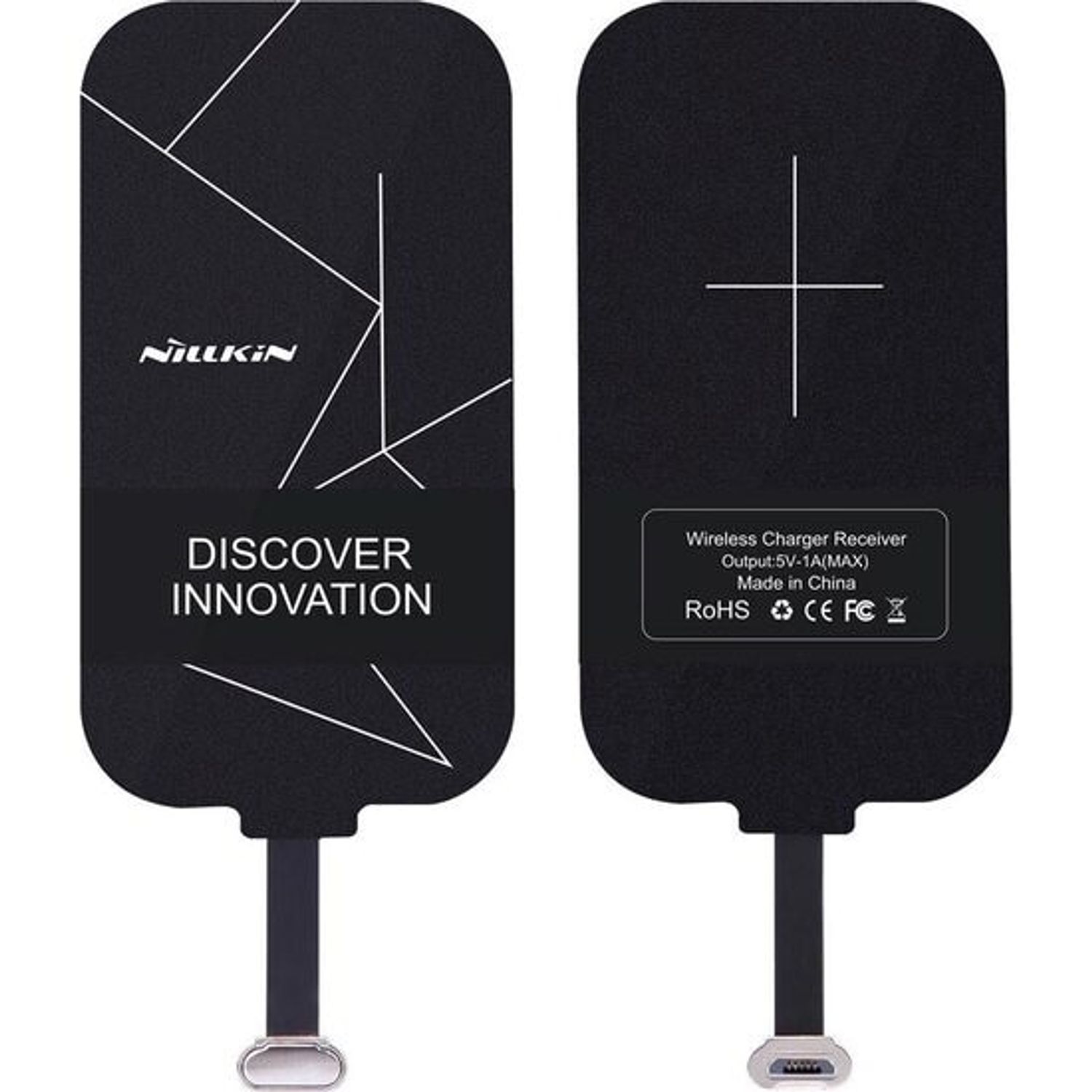 Receptor incarcare wireless Nillkin Magic Tags micro usb tip B fotografia produsului
