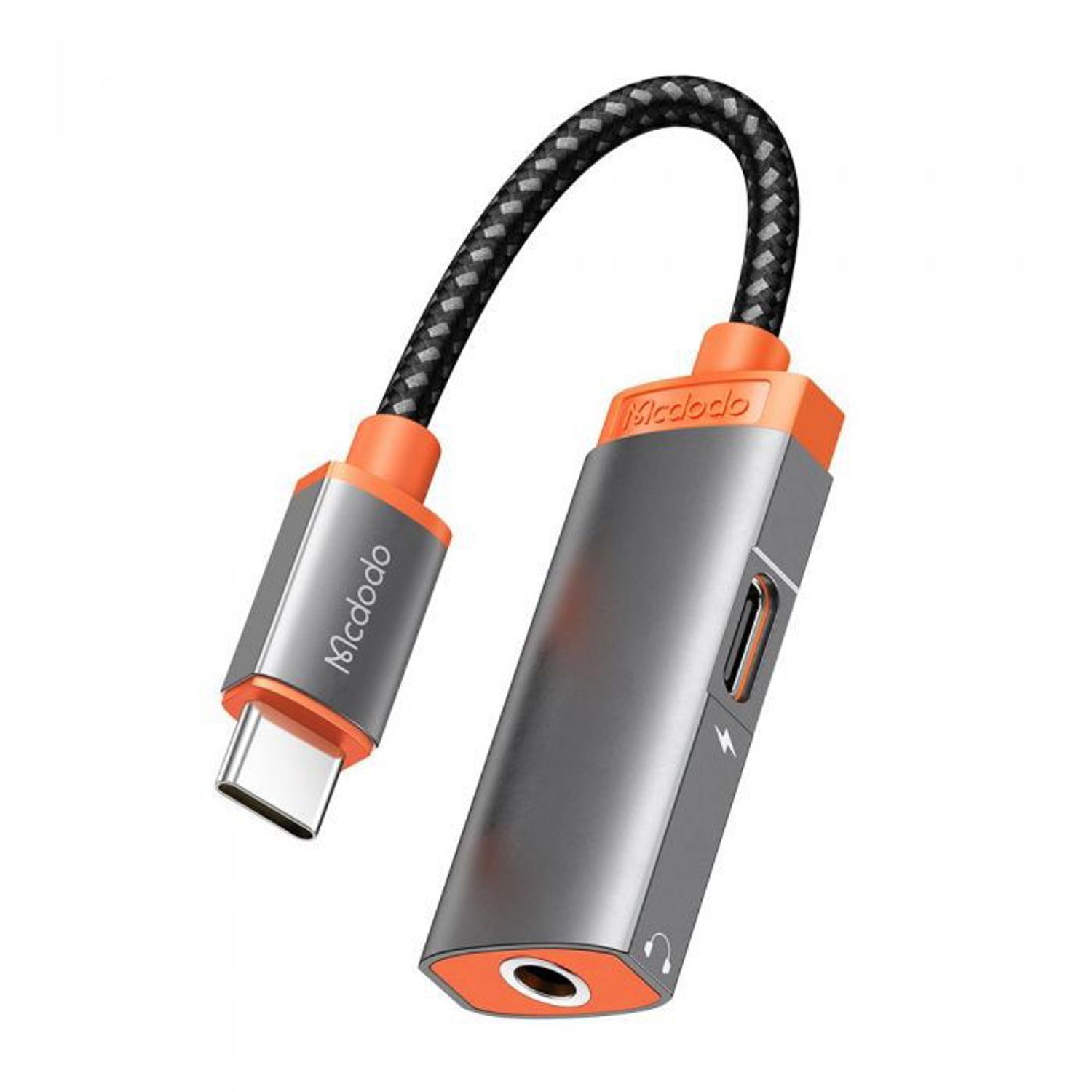 Adaptor Mcdodo Oryx Series, USB Type-C USB Type-C / Jack 3.5mm, PD 60W fotografia produsului