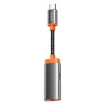 Adaptor Mcdodo Oryx Series, USB Type-C USB Type-C / Jack 3.5mm, PD 60W fotografia produsului View 2 S