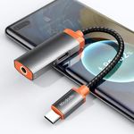Adaptor Mcdodo Oryx Series, USB Type-C USB Type-C / Jack 3.5mm, PD 60W fotografia produsului View 3 S