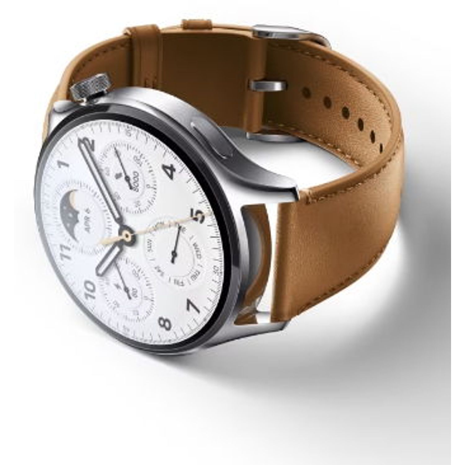 Smartwatch Xiaomi Watch S1 Pro, Ecran AMOLED 1.47", Waterproof 5 ATM, Bluetooth (Argintiu) fotografia produsului View 6 L