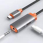 Adaptor Mcdodo Oryx Series, USB Type-C USB Type-C / Jack 3.5mm, PD 60W fotografia produsului View 5 S