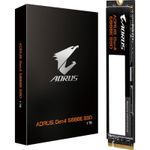 SSD GIGABYTE AORUS Gen4 5000E 1TB PCI Express 4.0 x4 M.2 2280 fotografia produsului View 3 S