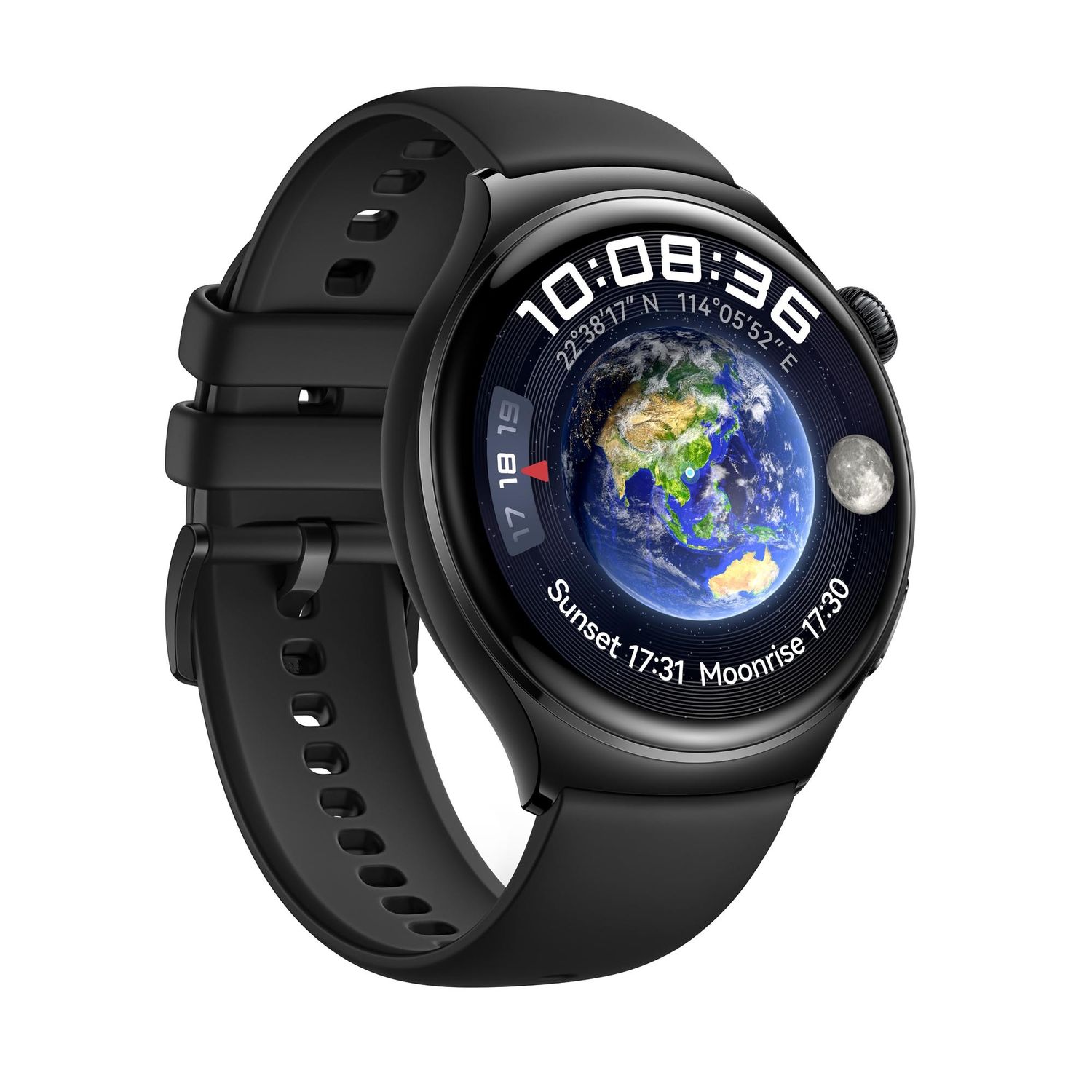 Smartwatch Huawei Watch 4, 46mm, Negru fotografia produsului View 4 L