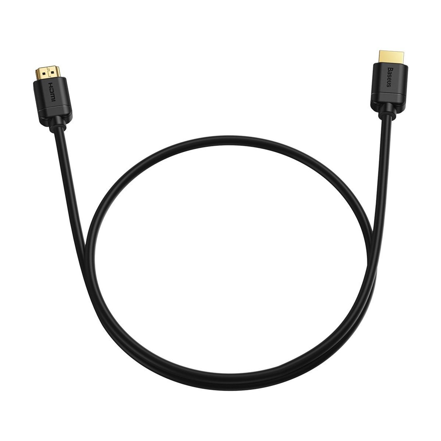 Cablu Baseus 2X Hdmi 2.0 4K 60Hz, 3D, Hdr, 18Gbps, 8m Negru fotografia produsului View 3 L