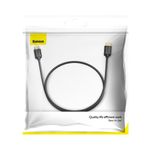 Cablu Baseus 2X Hdmi 2.0 4K 60Hz, 3D, Hdr, 18Gbps, 8m Negru fotografia produsului View 7 S