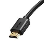 Cablu Baseus 2X Hdmi 2.0 4K 60Hz, 3D, Hdr, 18Gbps, 8m Negru fotografia produsului View 4 S