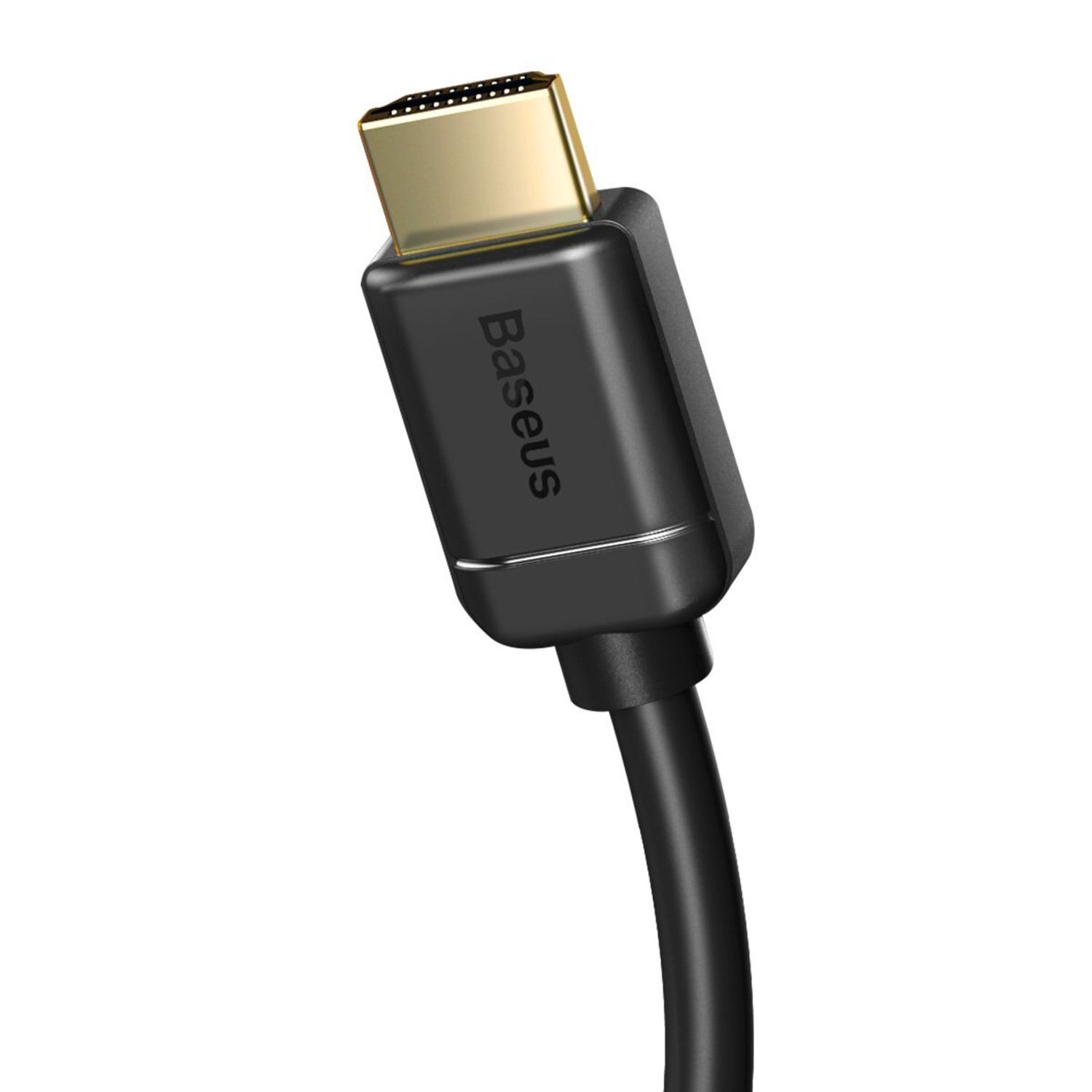 Cablu Baseus 2X Hdmi 2.0 4K 60Hz, 3D, Hdr, 18Gbps, 8m Negru fotografia produsului View 5 L