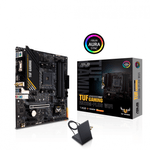Placa de baza ASUS TUF GAMING A520M-PLUS WIFI, AM4 fotografia produsului View 4 S