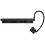 Cooler CPU NZXT Kraken 360 RGB, pompa cu ecran LCD, controller ARGB, negru fotografia produsului View 2 S