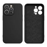 Carcasa Silicone Case compatibila cu Samsung Galaxy A14 4G / A14 5G, Negru fotografia produsului View 3 S