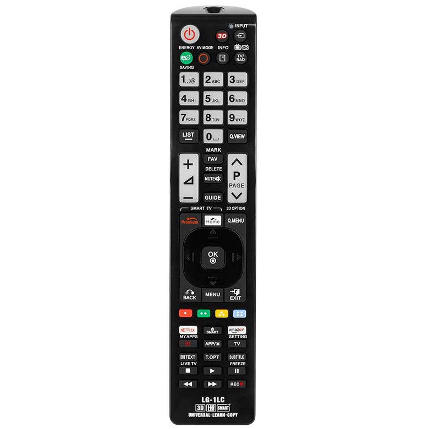 Telecomanda televizor universala LG PIL1041 (negru) fotografia produsului