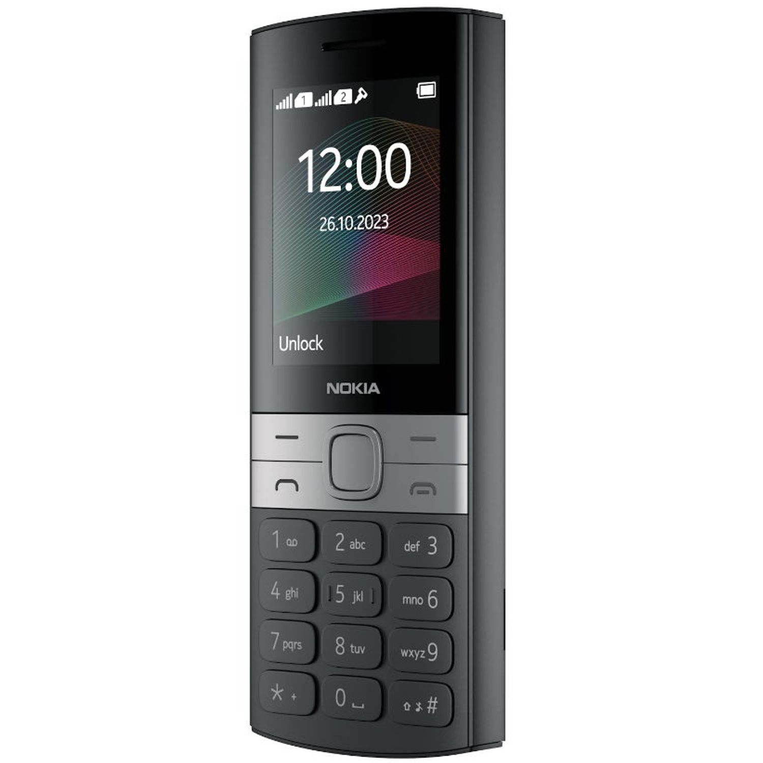 Telefon Mobil Nokia 150 (2023), Dual SIM (Negru) fotografia produsului View 6 L