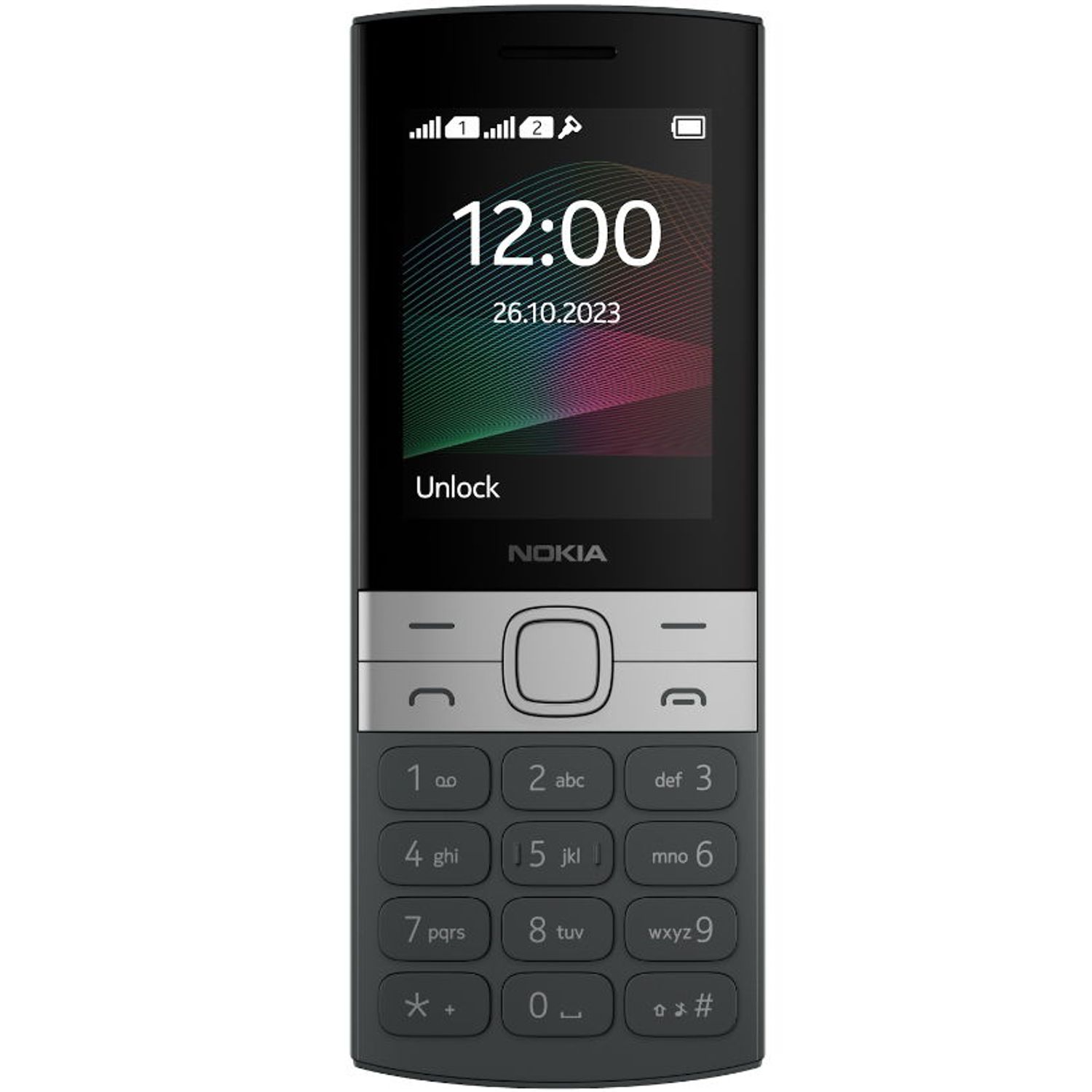 Telefon Mobil Nokia 150 (2023), Dual SIM (Negru) fotografia produsului