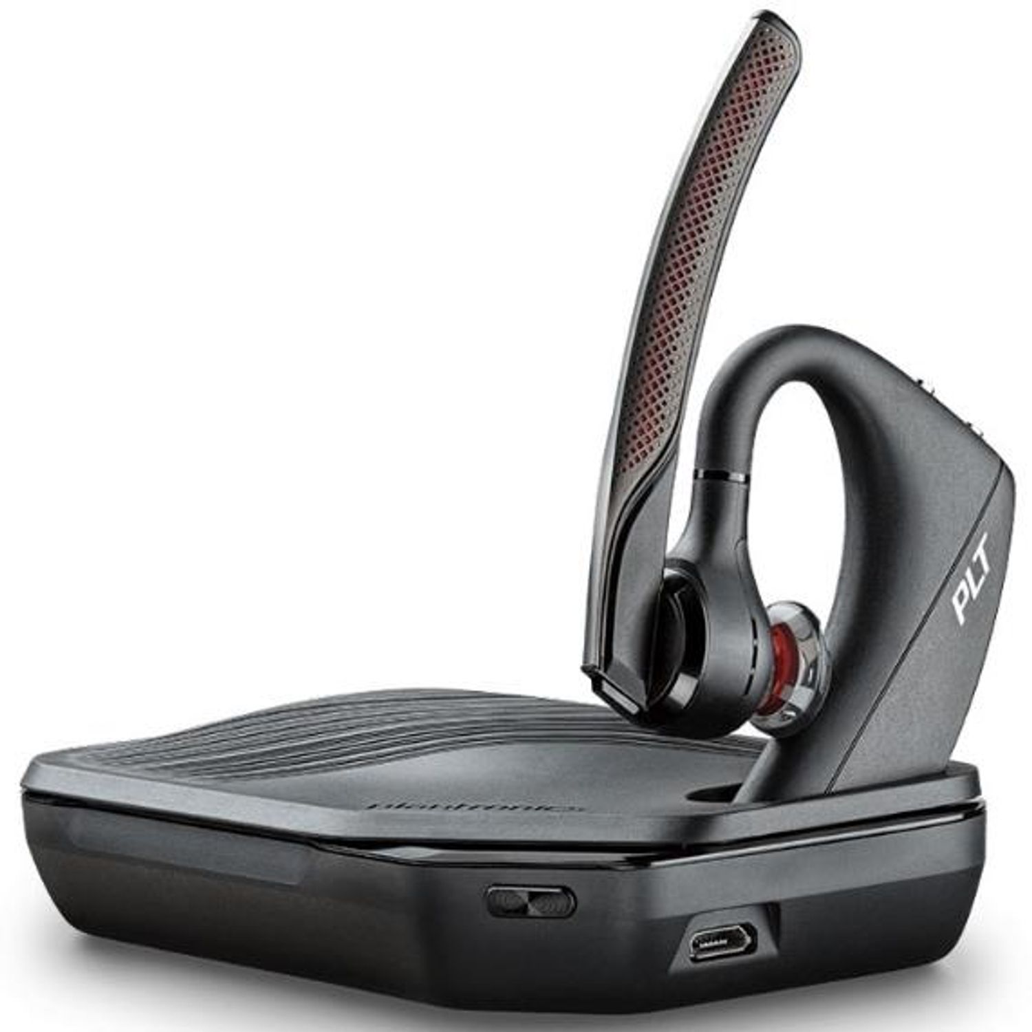 Casca Bluetooth Poly Voyager 5200UC, NFC, Multi-Point (Negru) fotografia produsului View 4 L