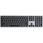 Tastatura Wireless Satechi Slim X3, Bluetooth/USB-C, layout US (Gri) fotografia produsului