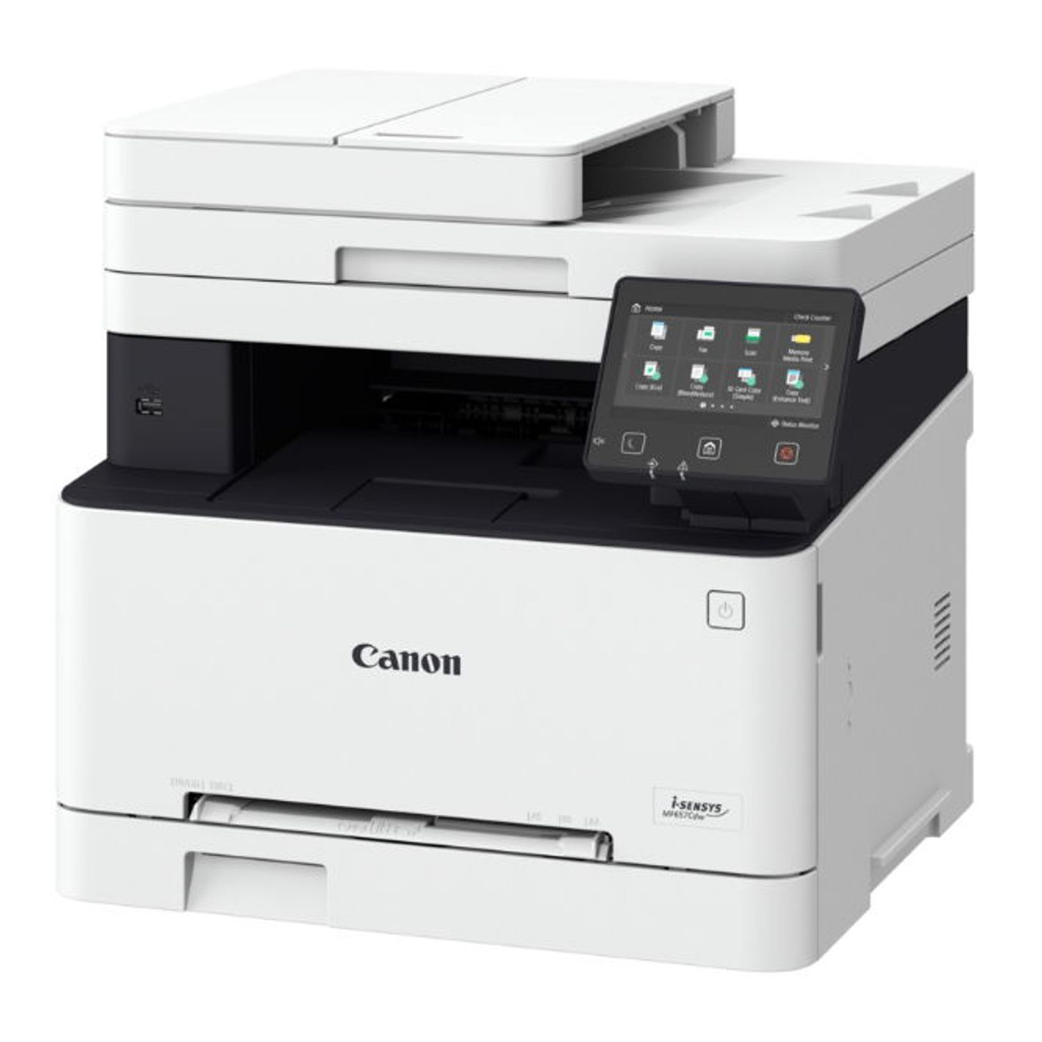 Multifunctional Canon All-In-One MF657CDW, A4, Fax, Duplex, Wireless, Retea (Alb) fotografia produsului View 2 L