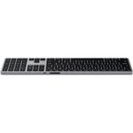 Tastatura Wireless Satechi Slim X3, Bluetooth/USB-C, layout US (Gri) fotografia produsului View 4 S