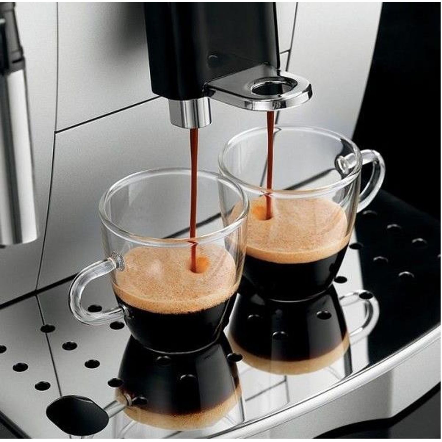 Espressor Delonghi ECAM 22.110SB, 1450 W, 1.8L, 15 bar (Argintiu) fotografia produsului View 4 L