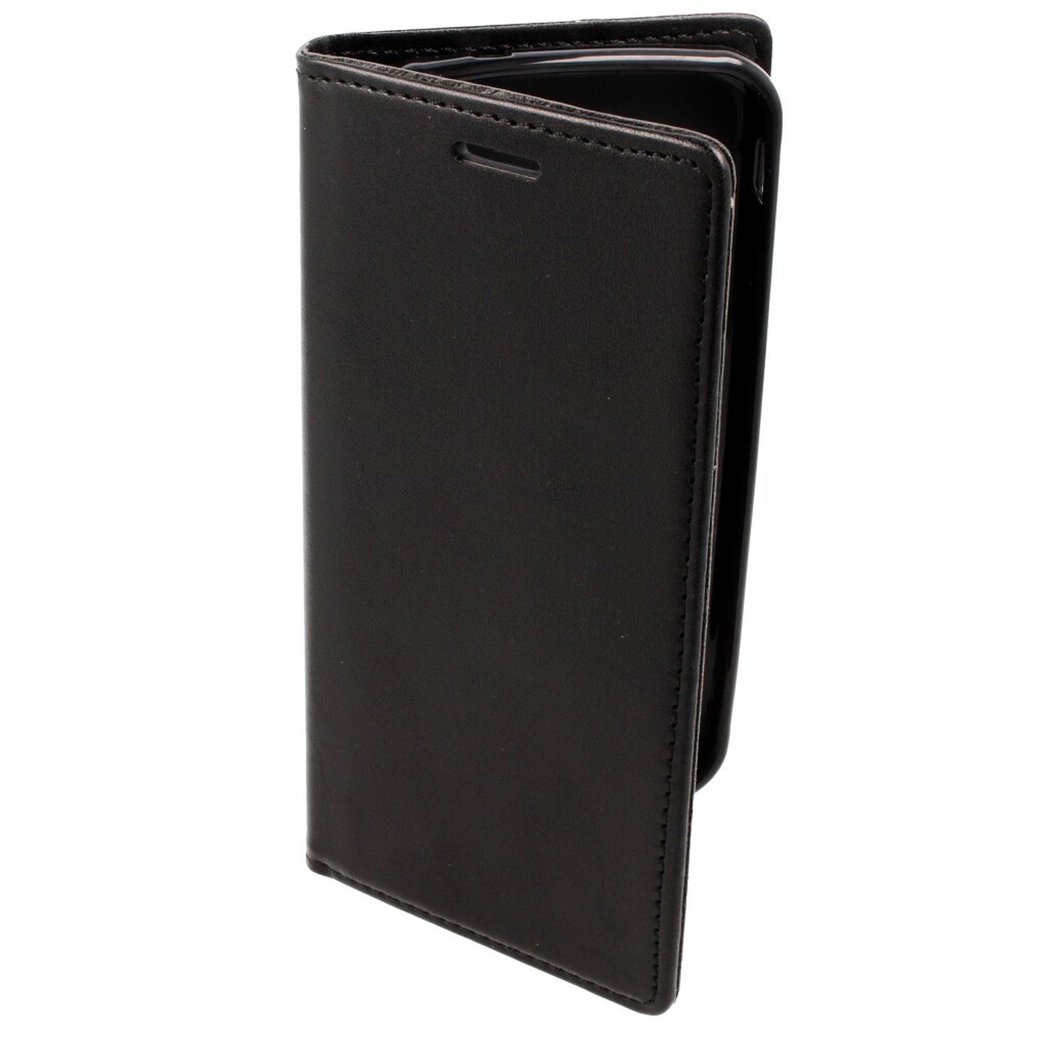 Husa Xiaomi Redmi Note 10, Nemo, Piele ecologica (Negru) fotografia produsului View 3 L