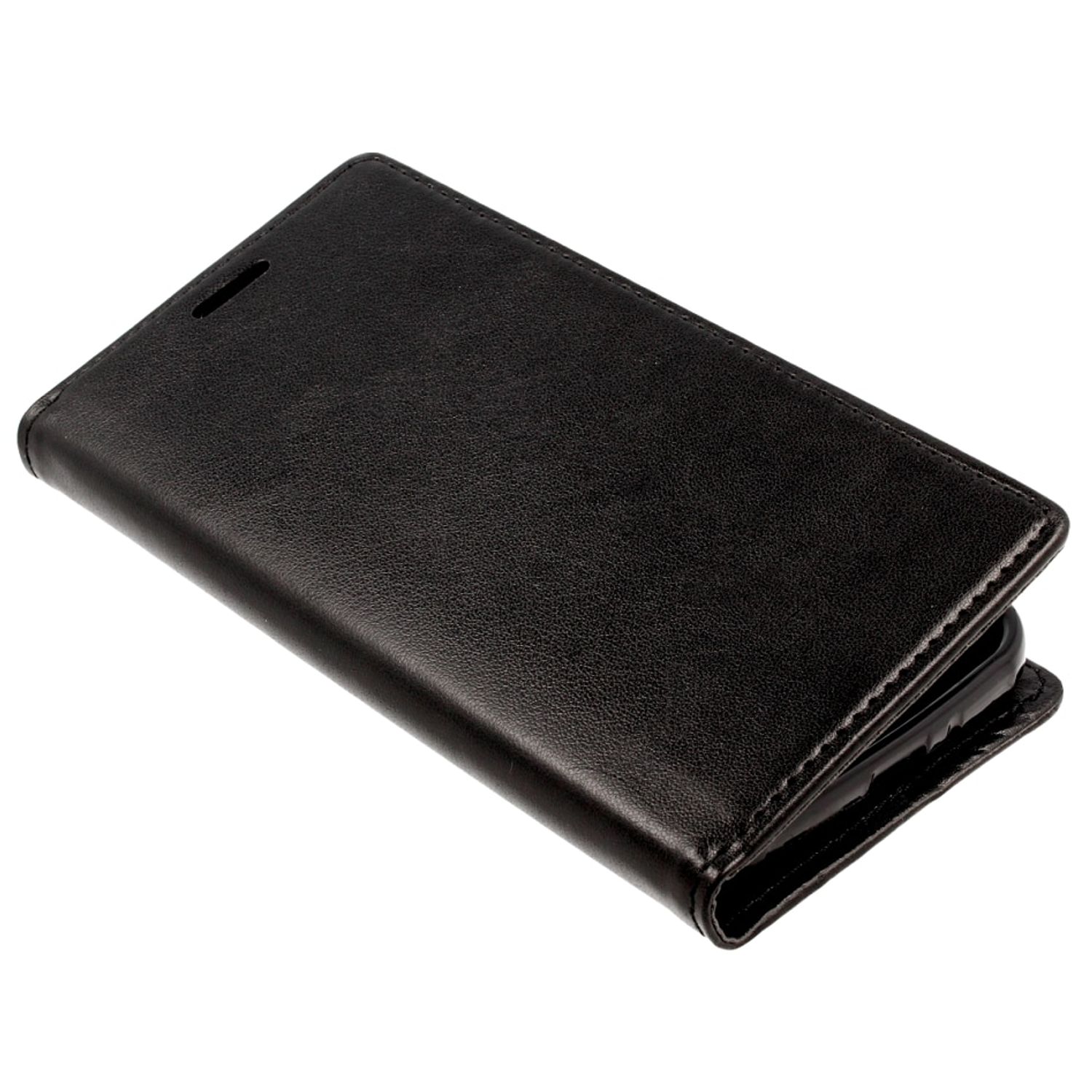 Husa Xiaomi Redmi Note 10, Nemo, Piele ecologica (Negru) fotografia produsului View 2 L