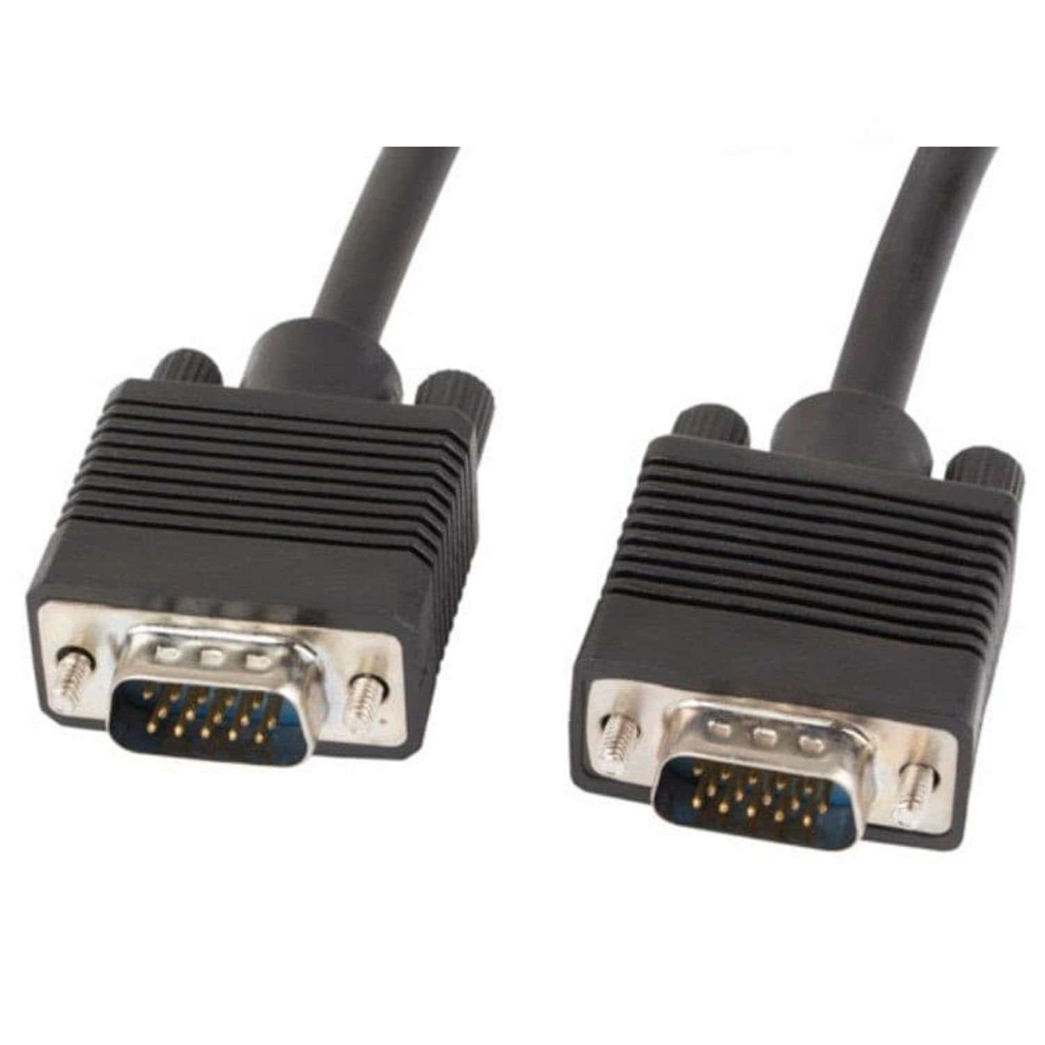 Cablu  Lanberg VGA tata/VGA tata, 1.8 m, Negru fotografia produsului