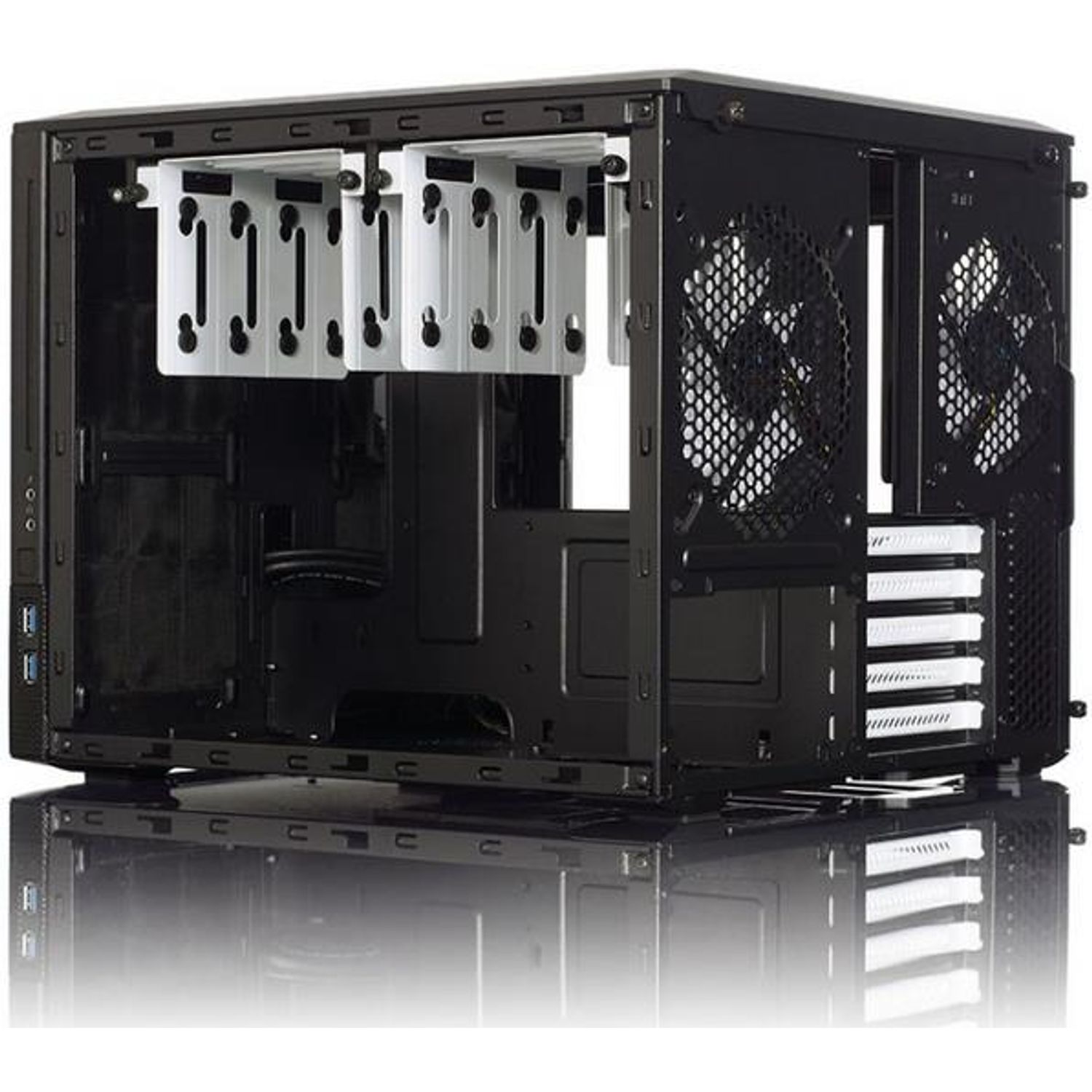 Carcasa Fractal Design Node 804 (Neagra) fotografia produsului View 4 L