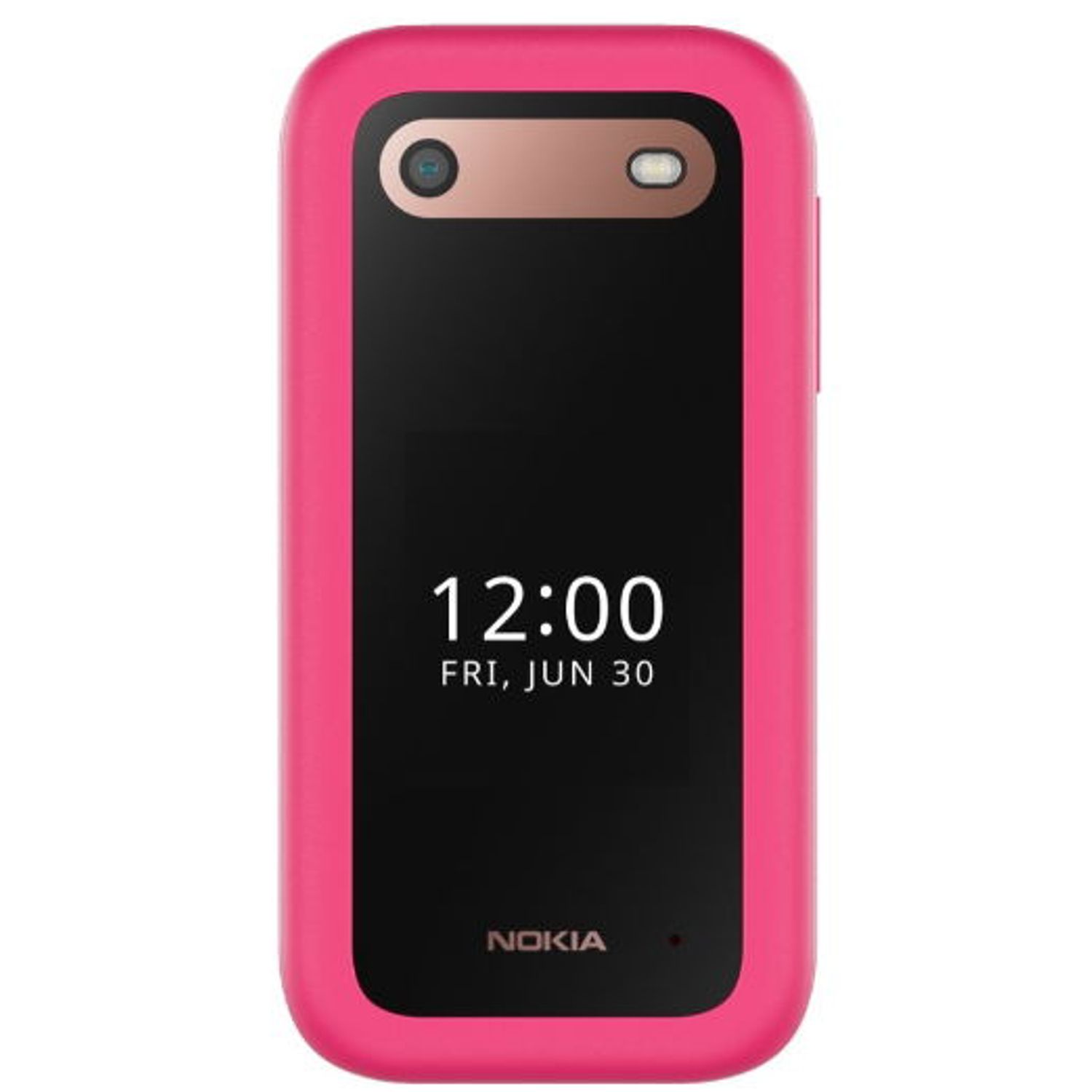 Telefon mobil Nokia 2660 Flip, Dual SIM, 4G (Roz) fotografia produsului