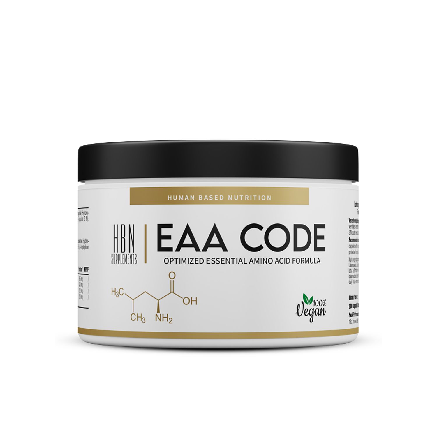 Aminoacizi esentiali Peak HBN EAA Code, 200 capsule-Incolor-200 capsule fotografia produsului