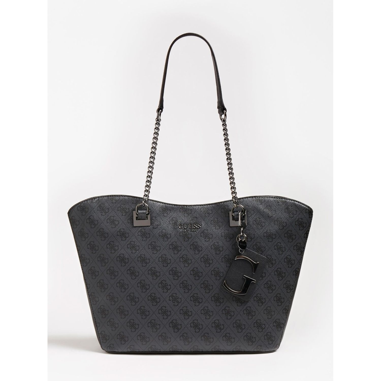 GUESS MIKA GIRLFRIEND CARRYALL COAL fotografia produsului