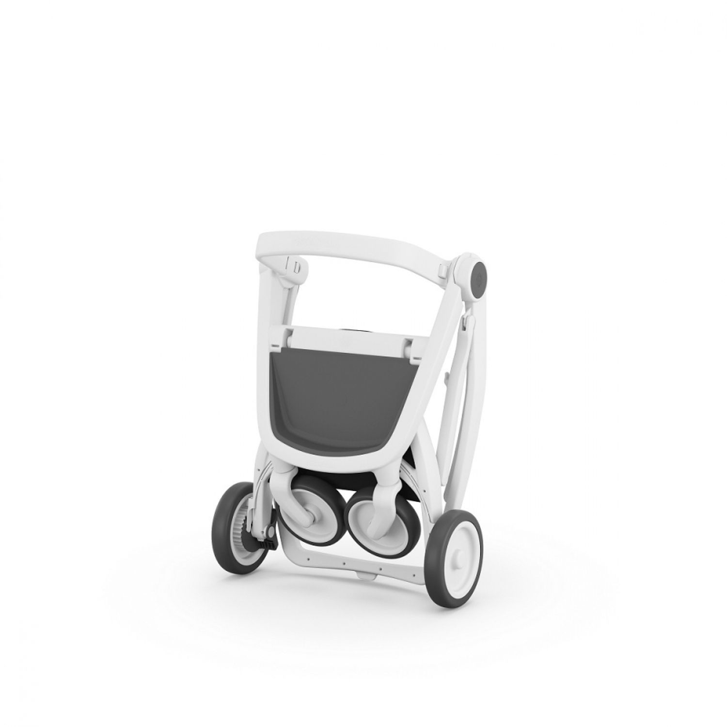 Carucior, Greentom, Reversible, 100% Ecologic, White Black fotografia produsului View 4 L