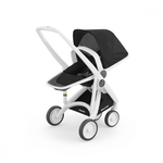 Carucior, Greentom, Reversible, 100% Ecologic, White Black fotografia produsului