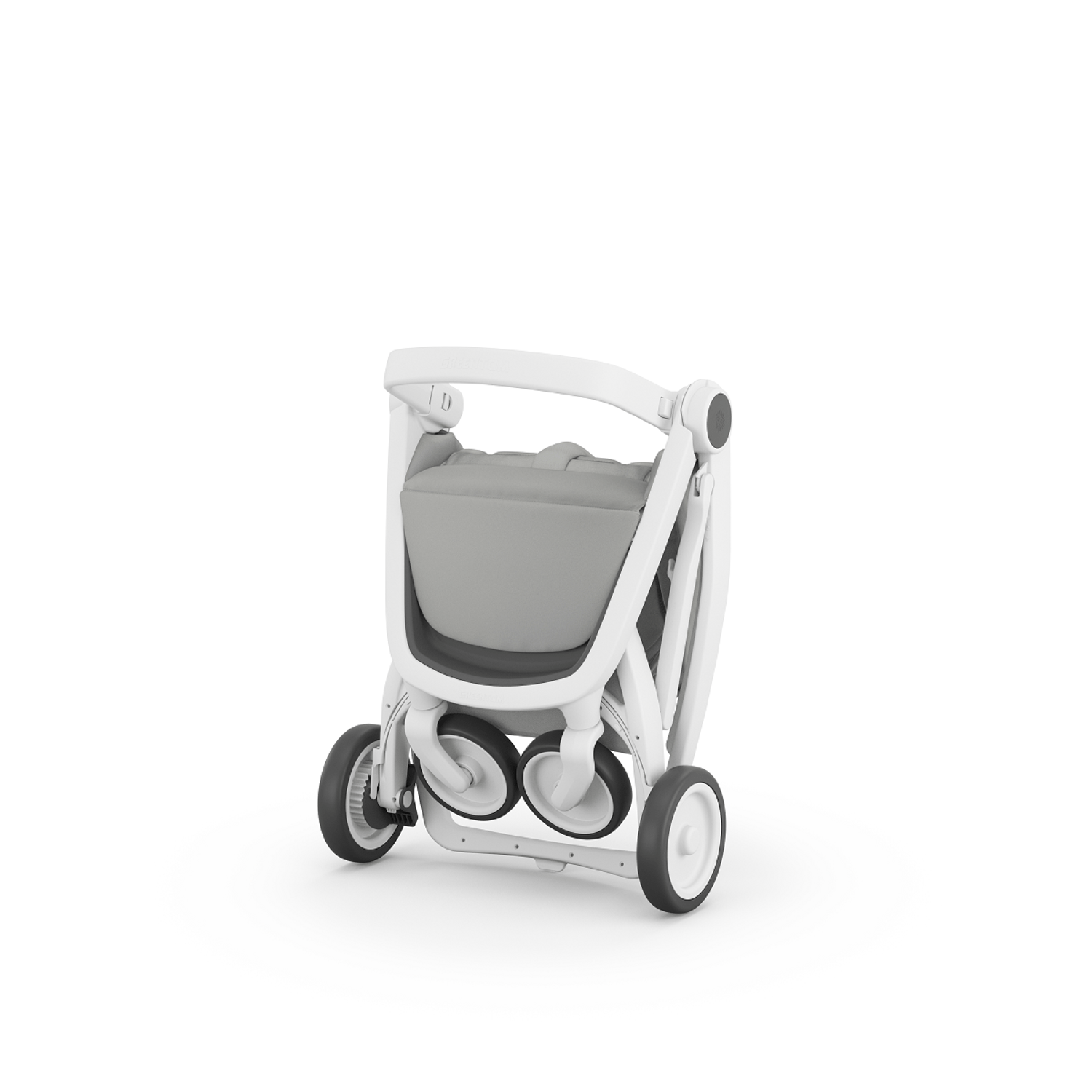 Carucior, Greentom, Classic Upp, 100% Ecologic, White Blossom fotografia produsului View 4 L